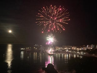 WATCH: Stunning fireworks close Tenby's Summer Spectacular