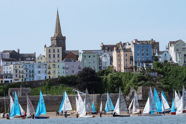 A very successful triple sailing event was hosted by Tenby Sailing Club last week