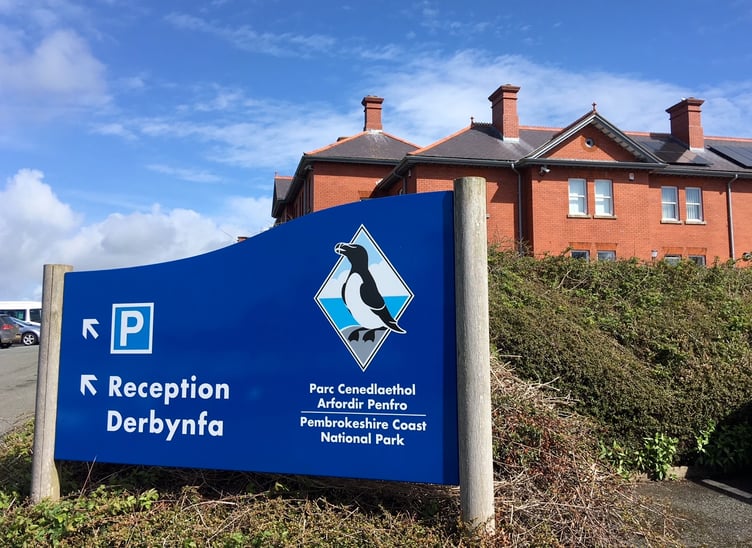 The Pembrokeshire Coast National Park Authority's offices in Pembroke Dock.