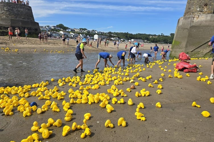 “This summer, we’ve had one of our most successful holiday seasons ever, hosting exciting events that include - multiple Duck Races in Saundersfoot Harbour; sizzling hog roasts on the deck in front of the schooner; fun-filled sandcastle competitions,” said Rotarian Steve Beach.