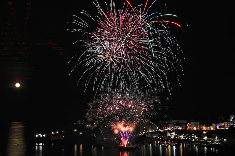 Tenby fireworks 2025
