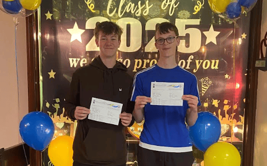 Milford Haven School celebrates exceptional early A-Level success