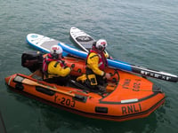 Busy summer holidays for Angle RNLI lifeboat volunteers
