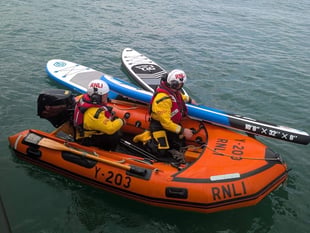 Busy summer holidays for Angle RNLI lifeboat volunteers