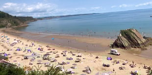 Heatwave to hit Tenby with 28°C