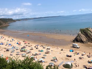 Heatwave to hit Tenby with 28°C