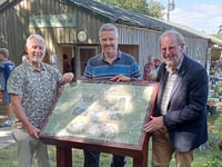 Historic panel unveiled in The Rhos
