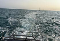 St Davids Lifeboat rescues catamaran amidst choppy seas