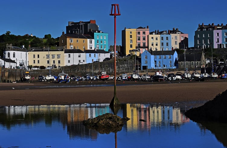 Tenby harbour 2025