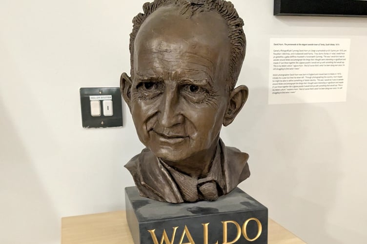 the Waldo Williams sculpture, continue until Saturday, October 11.