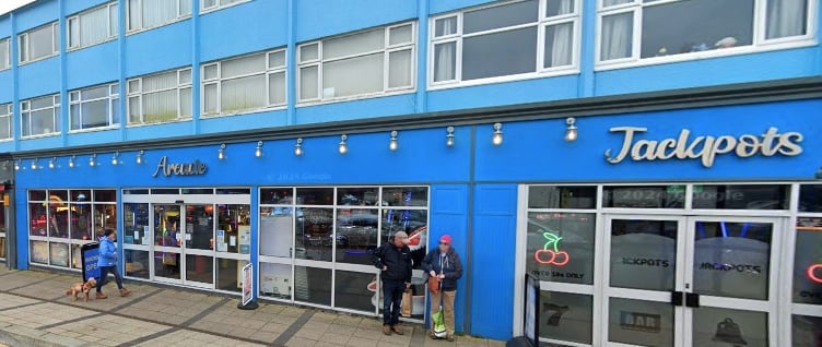 ‘Booths Enterprises Amusement Arcade’ is located on Saundersfoot’s Milford Street.