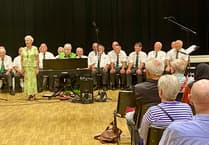 Eva Rich delights at Pembroke Choir Saundersfoot concert raising £550 for Guide Dogs