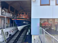 Tour St Davids RNLI lifeboat station this weekend