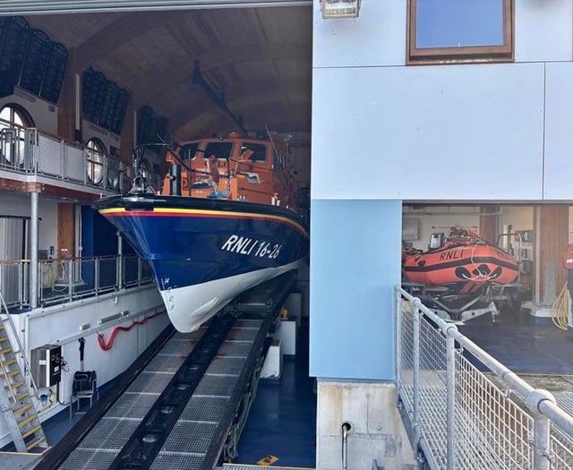 Tour St Davids RNLI lifeboat station this weekend