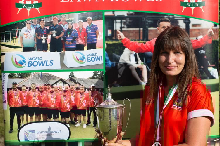 The National Singles title is the biggest competition in Wales anyone can win and Ysie is the first member to achieve this at Tenby Bowling Club - an incredible achievement for the Club and County. 