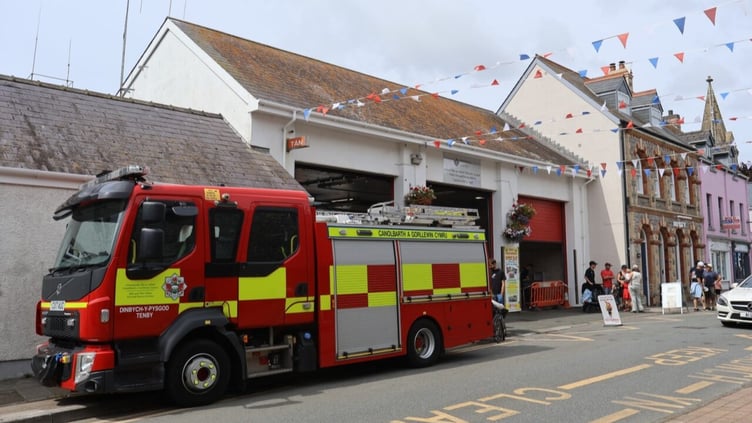 Fire Station Open Day, Tenby 2025