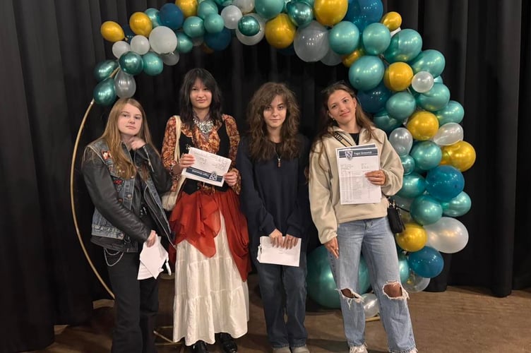Tenby students at YSgol Greenhill surpass GCSE goals