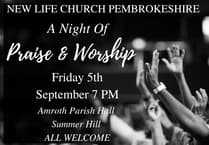 Night of Praise and Worship at Amroth