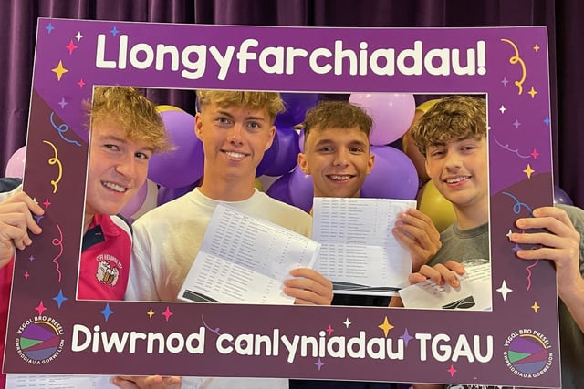 Ysgol Bro Preseli celebrates exceptional GCSE results