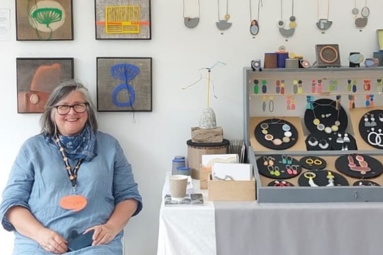 Bronwen Gwillim, a jeweller from Angle
