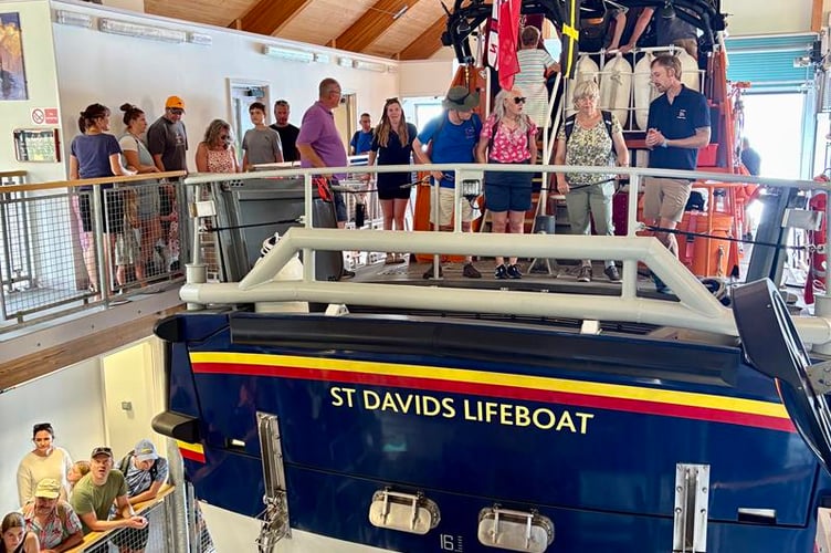 RNLI/St Davids open day