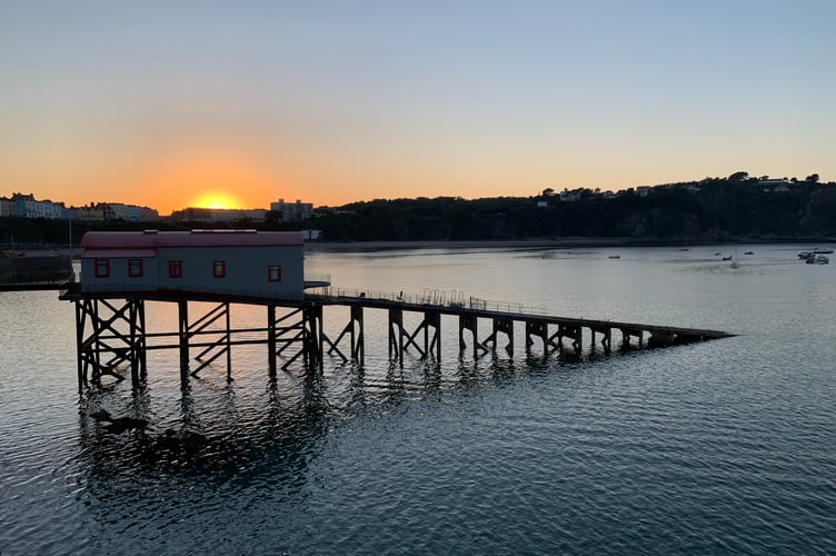 Tenby's old lifeboat station.