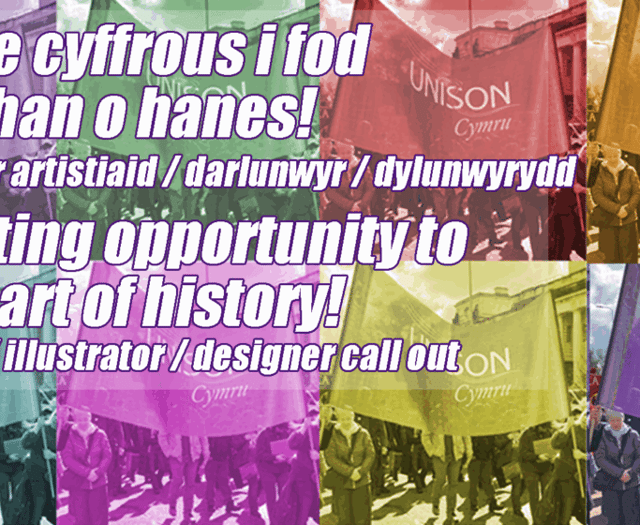Welsh artists to design UNISON Cymru poster