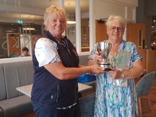 Mel Smith wins at Tenby Past Captains Day