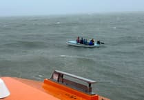 Tenby RNLI rescues six in rough seas after vessel runs out of fuel