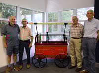 Piece of firefighting history put on permanent display
