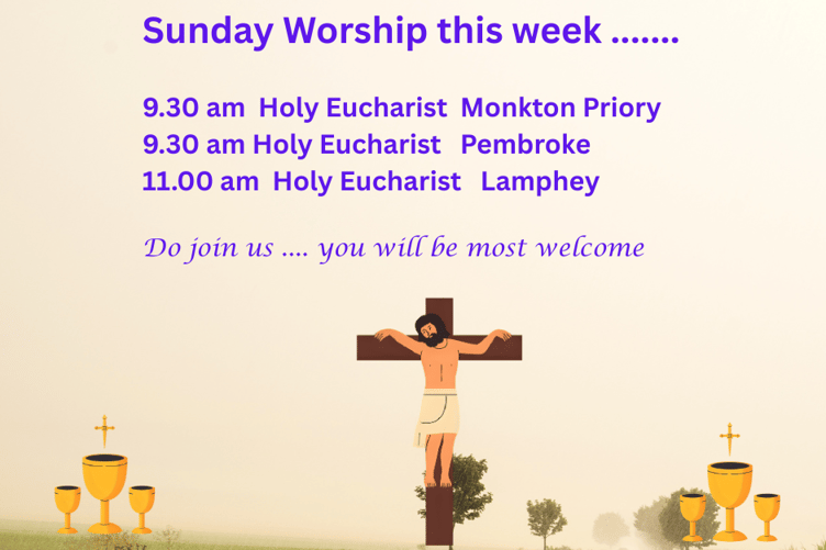 Pembroke, Monkton and Lamphey Churches - Week 1,3,4