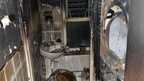 Closed doors stop Pembrokeshire property fire spreading