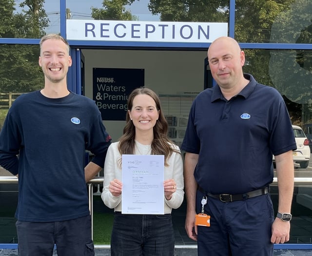 Princes Gate certified for approach to water management