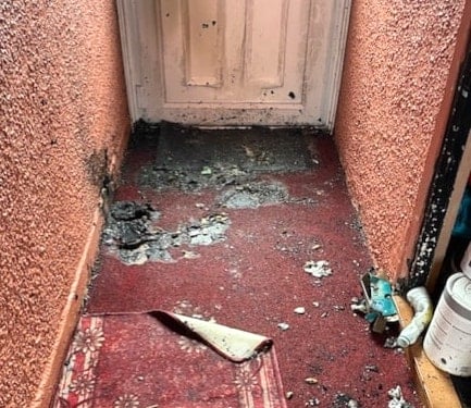 Pembrokeshire property fire contained by firefighters