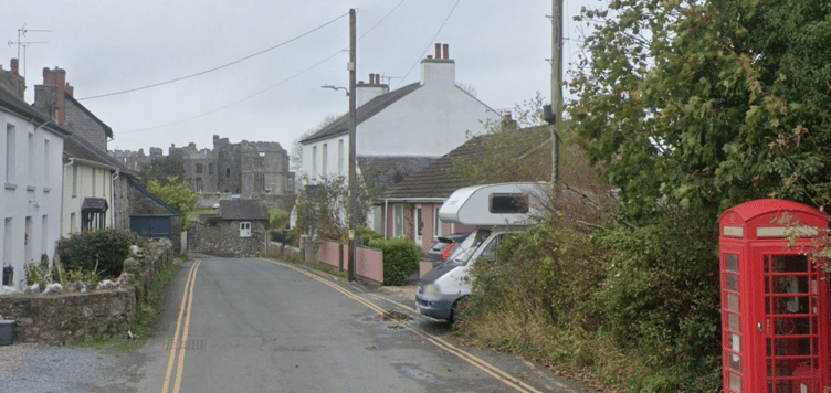 Carew village, Pembrokeshire
