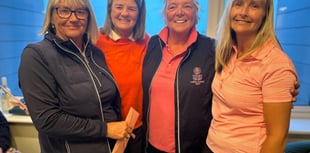 Celebrating the success of Tenby Golf's Ladies Open