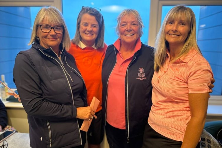 Tenby Ladies Open Day winners