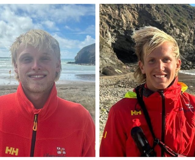 Off duty RNLI lifeguards save three people from drowning