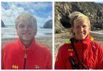 Off duty RNLI lifeguards save three people from drowning at Pembrokeshire beach