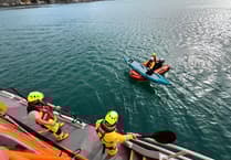 Kayaker rescued by St Davids RNLI in high winds
