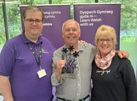Kevin Davies honoured as Pembrokeshire's top Welsh learner