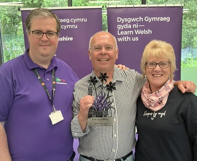 Kevin Davies honoured as Pembrokeshire's top Welsh learner