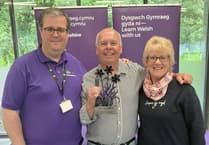 Kevin Davies wins 'Welsh Learner of the Year' award in Pembrokeshire