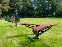 Praise for exercise equipment at Milton