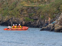 Fishermen false alarm call for Tenby RNLI