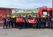 Haverfordwest Fire Station 'Open Day' raises over £1,000 for charity