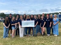 Young farmers club raises £1,250 for the Wish Fund