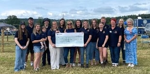 Young farmers club raises £1,250 for the Wish Fund