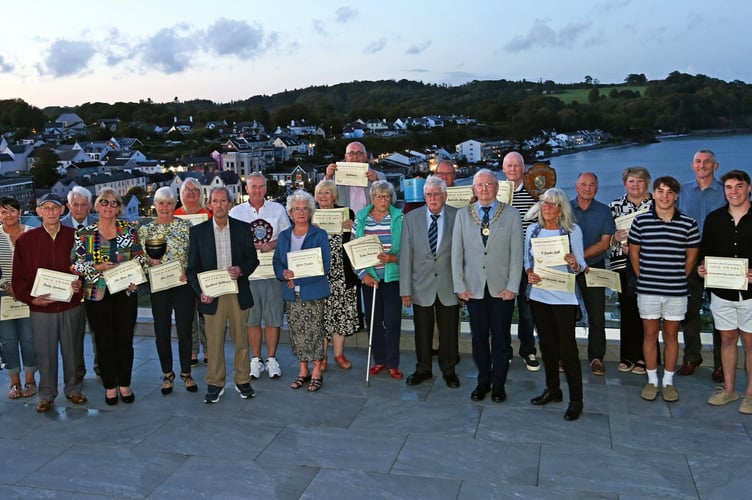 Saundersfoot in Bloom hosted has its awards evening celebrating this year's floral contest winners