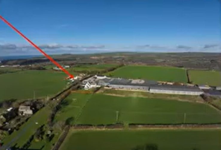 Plans for a machinery shed at Trewern Farm, Felindre Farchog, north Pembrokeshire have been backed. Picture: Pembrokeshire Coast National Park webcast.